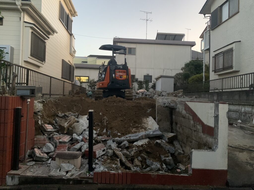 建物がほぼなくなった様子