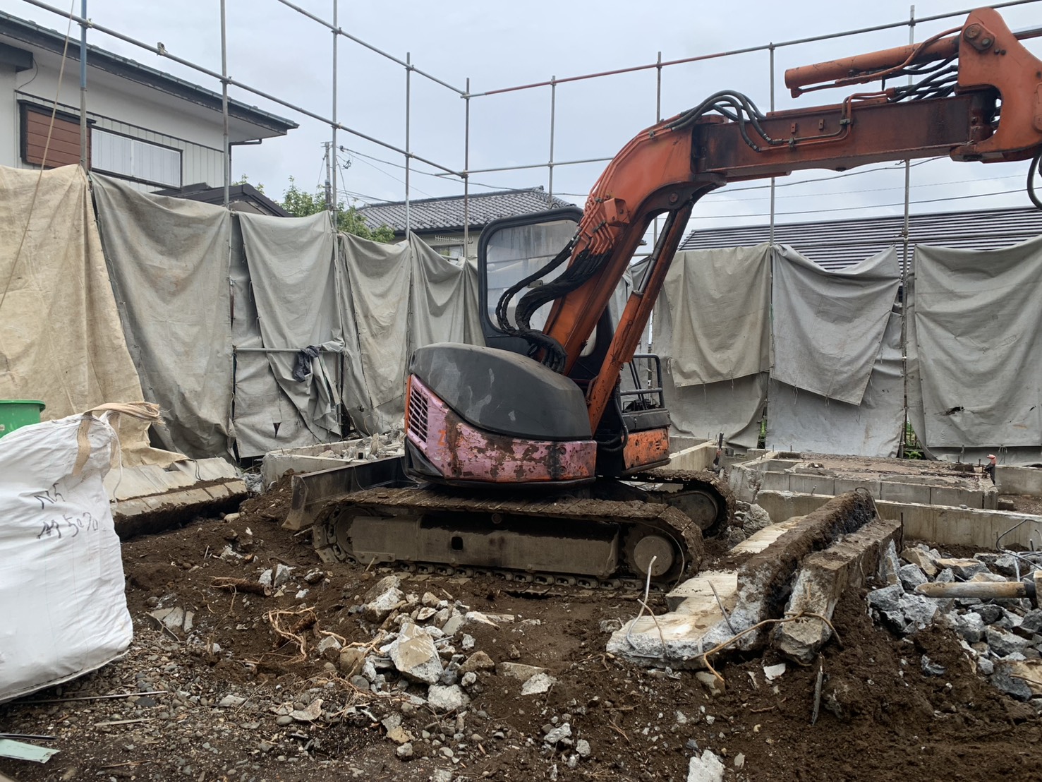 建物解体中⑨